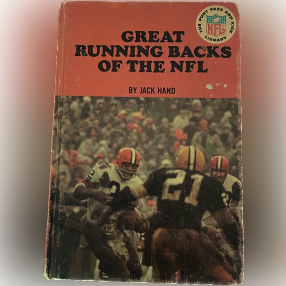 Vintage Great Running Backs of the NFL Book 1966 - Picture 1 of 4